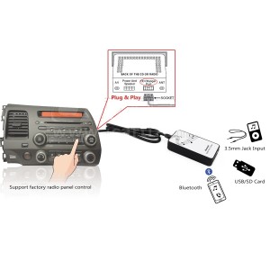 Toyota bluetooth handsfree USB AUX SD