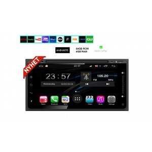 Toyota universal Android multimedia bilstereo Navigation