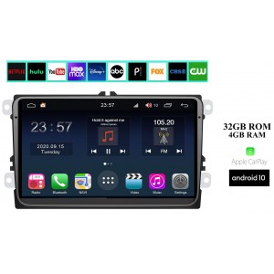 Android 10 Bilstereo till VW, Seat, Skoda